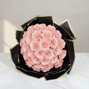 Alternative view of Glitter Rose Bouquet – Forever Lasting Luxury Roses