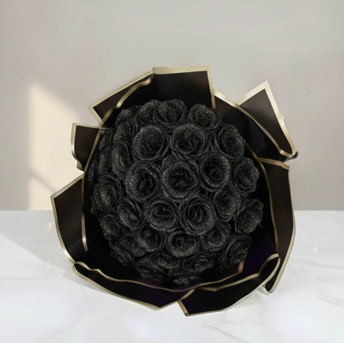 Glitter Rose Bouquet – Forever Lasting Luxury Roses - Image 5